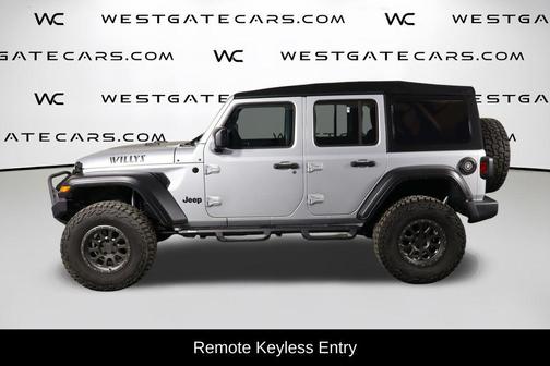 Silver Zynith Clearcoat 2022 Jeep Wrangler Willys