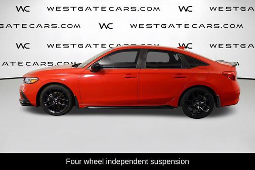Rallye Red 2022 Honda Civic Si Base
