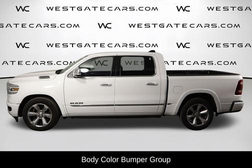 Bright White Clearcoat 2020 RAM 1500 Limited