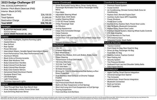 2023 Dodge Challenger GT