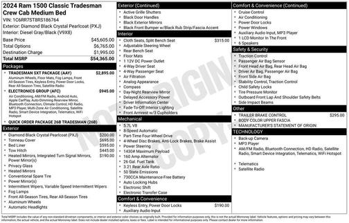 2024 RAM 1500 Classic Tradesman