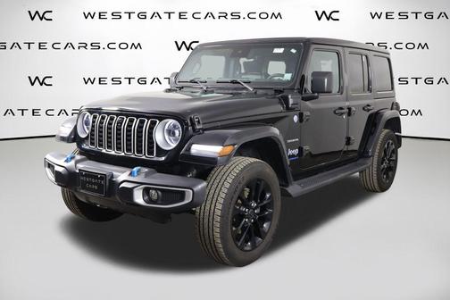 Black Clearcoat 2024 Jeep Wrangler 4xe Sahara