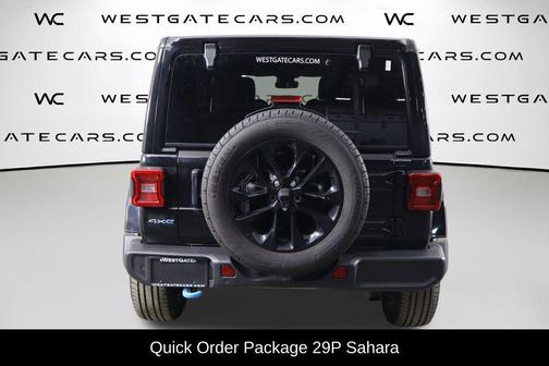 Black Clearcoat 2024 Jeep Wrangler 4xe Sahara
