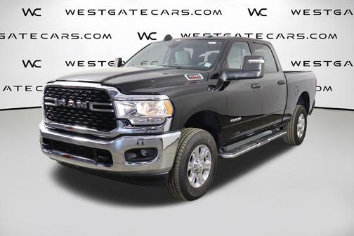 Diamond Black Crystal Pearlcoat 2024 RAM 2500 Big Horn Crew Cab 4x4 6'4' Box