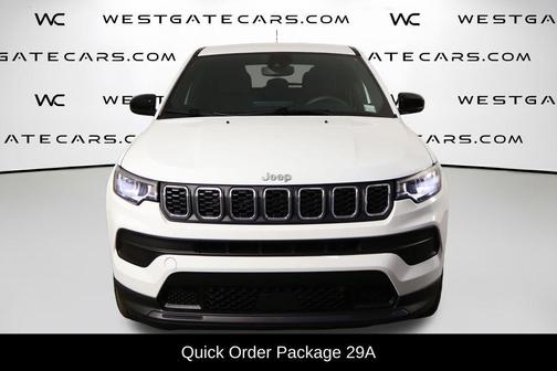 Bright White Clearcoat 2024 Jeep Compass Sport