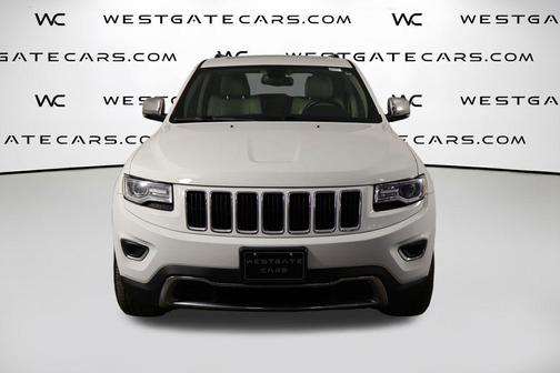 Bright White Clearcoat 2015 Jeep Grand Cherokee Limited