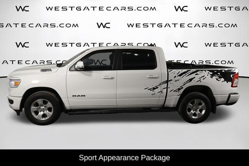 Bright White Clearcoat 2020 RAM 1500 Big Horn