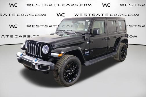 Black Clearcoat 2023 Jeep Wrangler 4xe Sahara