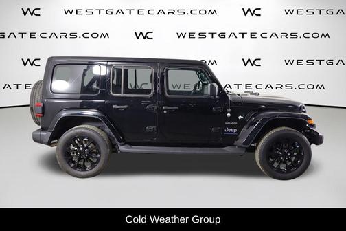 Black Clearcoat 2023 Jeep Wrangler 4xe Sahara