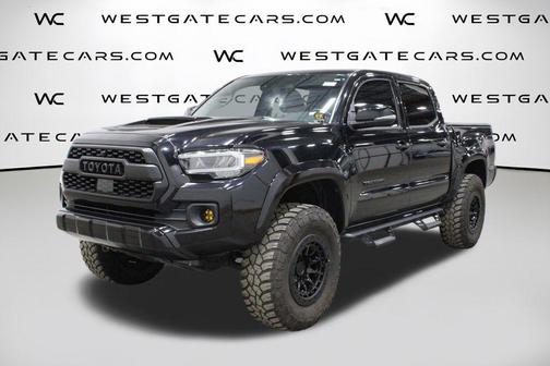 Midnight Black Metallic 2021 Toyota Tacoma TRD Sport
