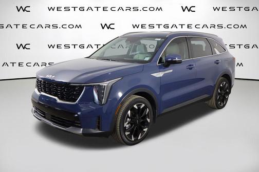 Midnight Black 2025 Kia Sorento EX
