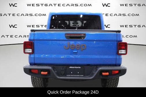 Hydro Blue Pearlcoat 2021 Jeep Gladiator Mojave 4x4