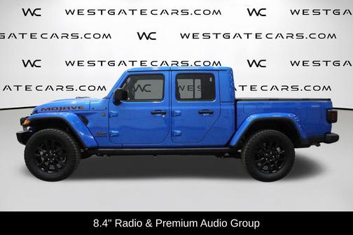 Hydro Blue Pearlcoat 2021 Jeep Gladiator Mojave 4x4