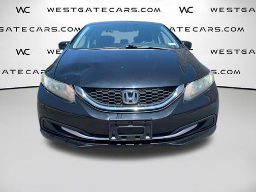 Gray 2014 Honda Civic LX