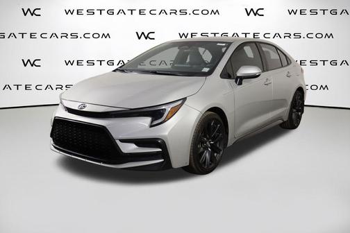 Classic Silver Metallic 2025 Toyota Corolla SE