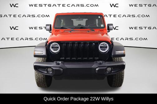 Firecracker Red Clearcoat 2022 Jeep Wrangler Willys