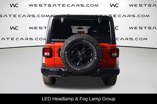 Firecracker Red Clearcoat 2022 Jeep Wrangler Willys