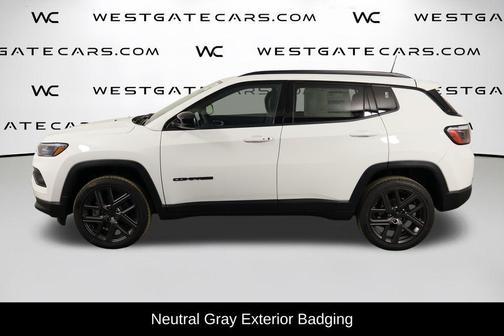 Bright White Clearcoat 2026 Jeep Compass Latitude