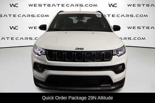 Bright White Clearcoat 2026 Jeep Compass Latitude