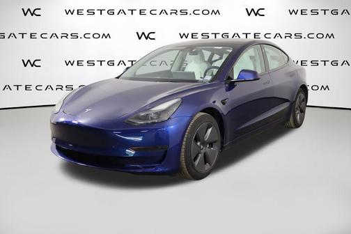 Deep Blue Metallic 2023 Tesla Model 3 Standard Range