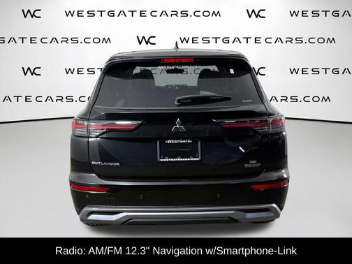 Black 2025 Mitsubishi Outlander SE S-AWC
