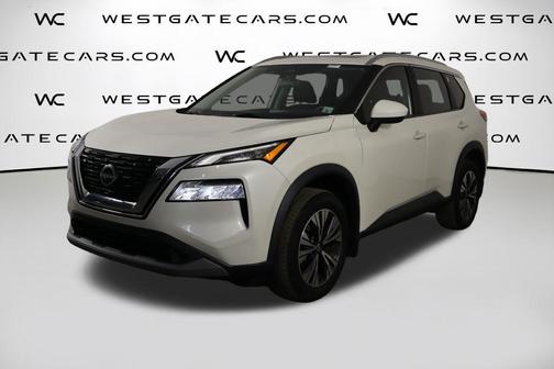 Pearl White Tricoat 2023 Nissan Rogue SV