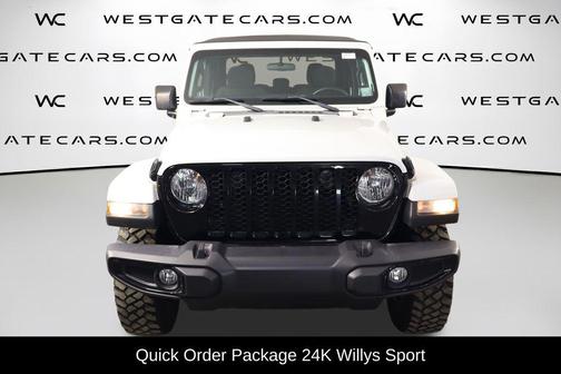 Bright White Clearcoat 2022 Jeep Gladiator Sport