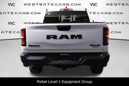 Bright White Clearcoat 2026 RAM 1500 Rebel