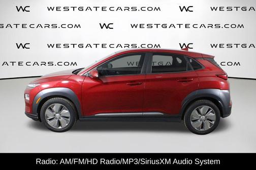 Pulse Red 2021 Hyundai KONA EV Limited