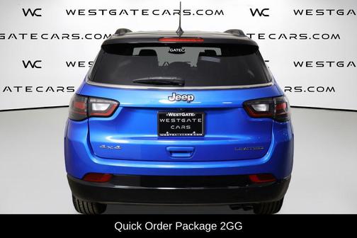 Laser Blue Pearlcoat 2022 Jeep Compass Limited