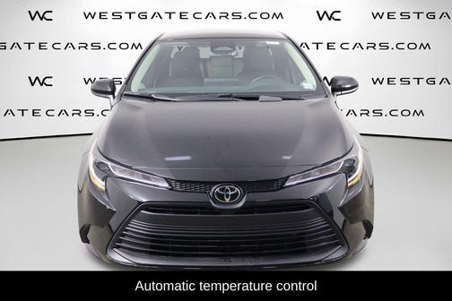 Midnight Black Metallic 2025 Toyota Corolla LE