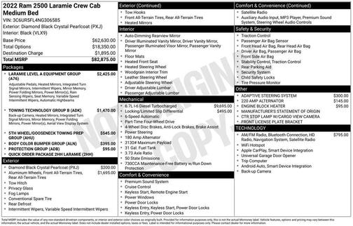 2022 RAM 2500 Laramie