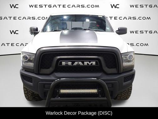 Bright White Clearcoat 2021 RAM 1500 Classic Warlock Quad Cab 4x4 6'4' Box