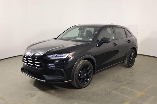 Crystal Black Pearl 2023 Honda HR-V 2WD Sport