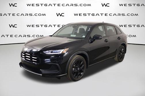 Crystal Black Pearl 2023 Honda HR-V 2WD Sport