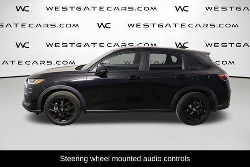 Crystal Black Pearl 2023 Honda HR-V 2WD Sport