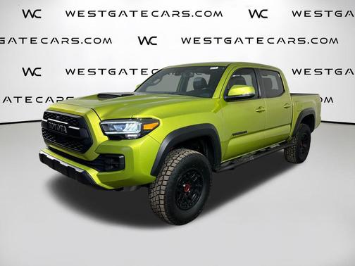 Electric Lime Metallic 2022 Toyota Tacoma TRD Pro