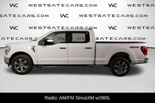 Oxford White 2021 Ford F-150 XLT