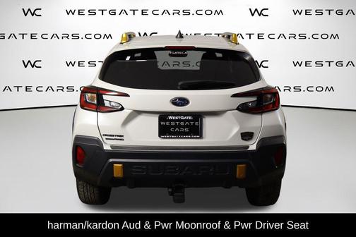 Crystal White Pearl 2024 Subaru Crosstrek Wilderness