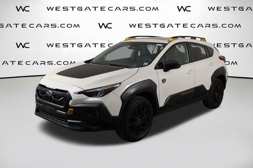Crystal White Pearl 2024 Subaru Crosstrek Wilderness