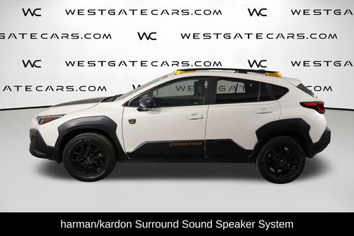 Crystal White Pearl 2024 Subaru Crosstrek Wilderness