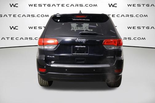 Diamond Black Crystal Pearlcoat 2017 Jeep Grand Cherokee Limited