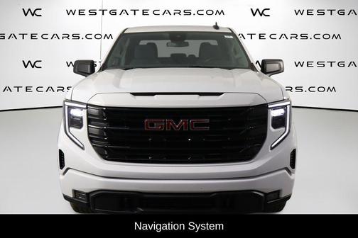 Summit White 2024 GMC Sierra 1500 Elevation