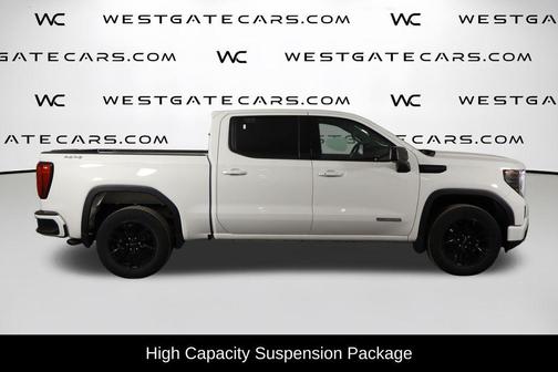 Summit White 2024 GMC Sierra 1500 Elevation