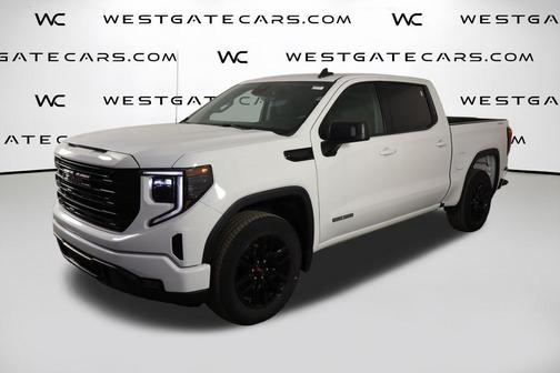 Summit White 2024 GMC Sierra 1500 Elevation