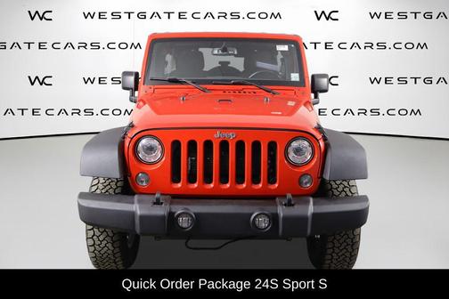 Firecracker Red Clearcoat 2018 Jeep Wrangler JK Unlimited Sport