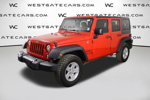 Firecracker Red Clearcoat 2018 Jeep Wrangler JK Unlimited Sport