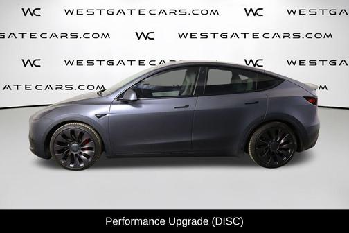 Gray 2020 Tesla Model Y Performance Dual Motor All-Wheel Drive
