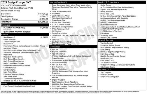 2021 Dodge Charger SXT