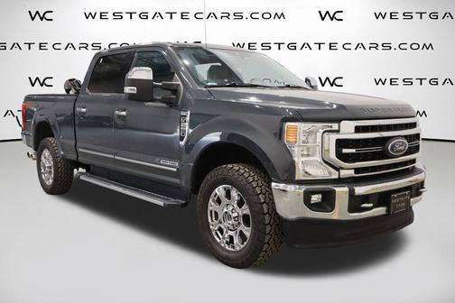 Gray 2021 Ford F-250 Lariat
